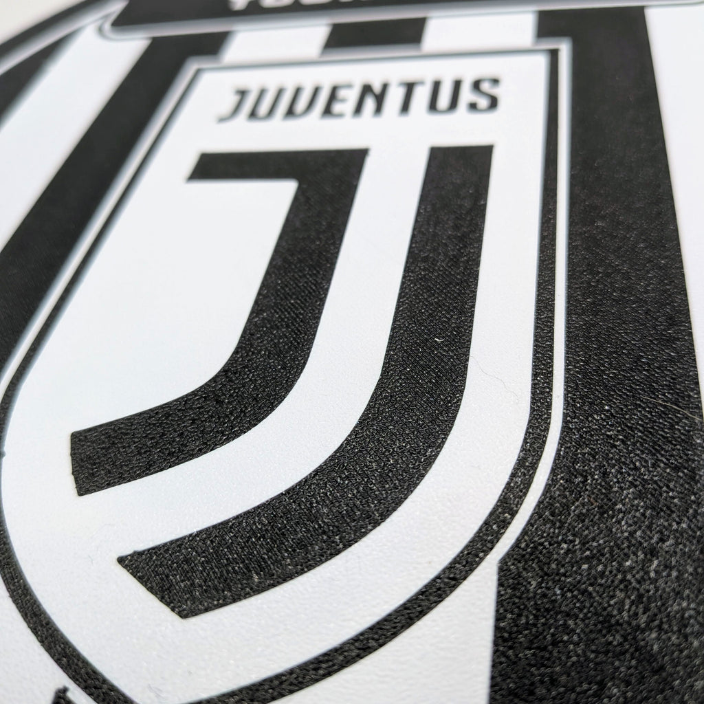 Personalized Juventus LED Lightbox - Table and Wall Lamp with Name
