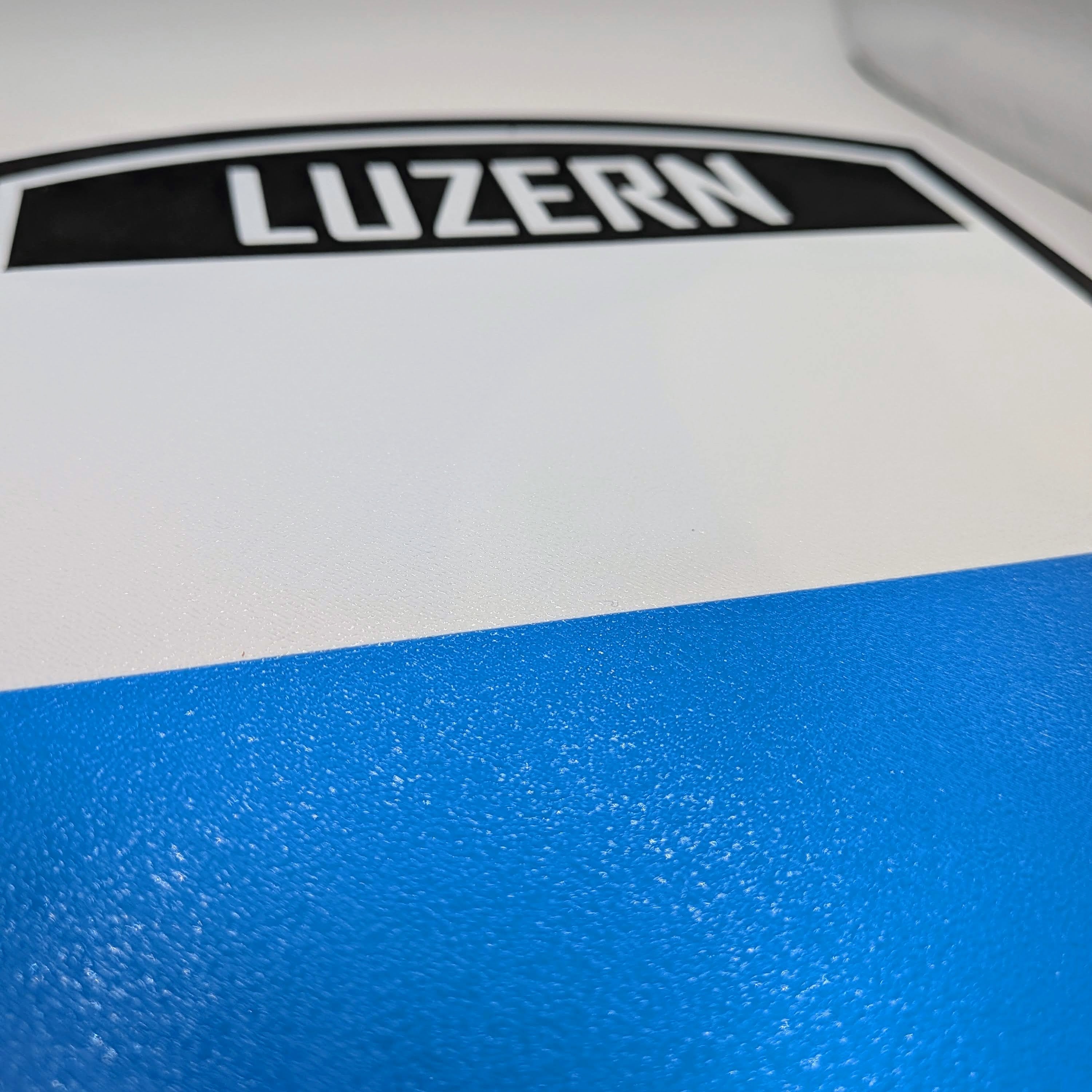 Lightbox LED Canton Lucerna – Lampada 3D da Tavolo e Parete con Stemma di Luzern