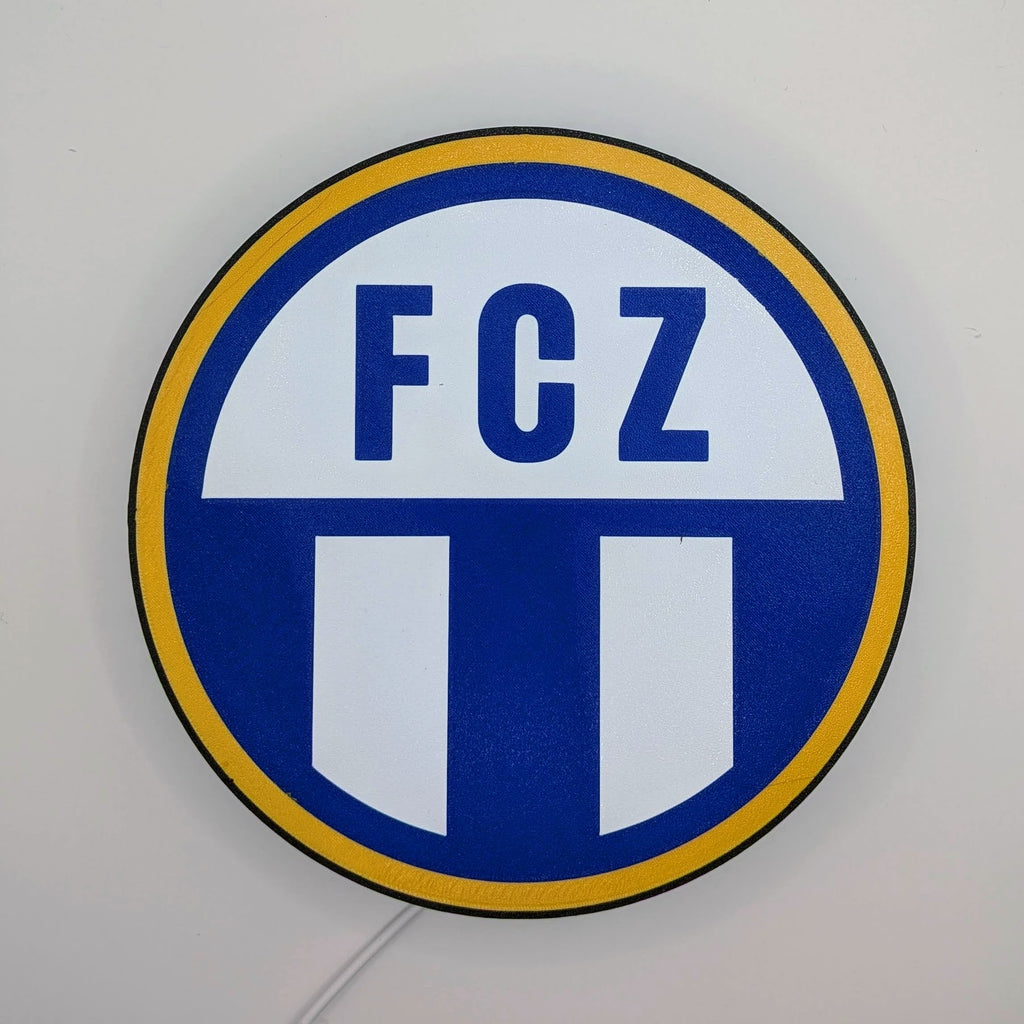 LED Lampe FC Zürich – Fussball Leuchtkasten