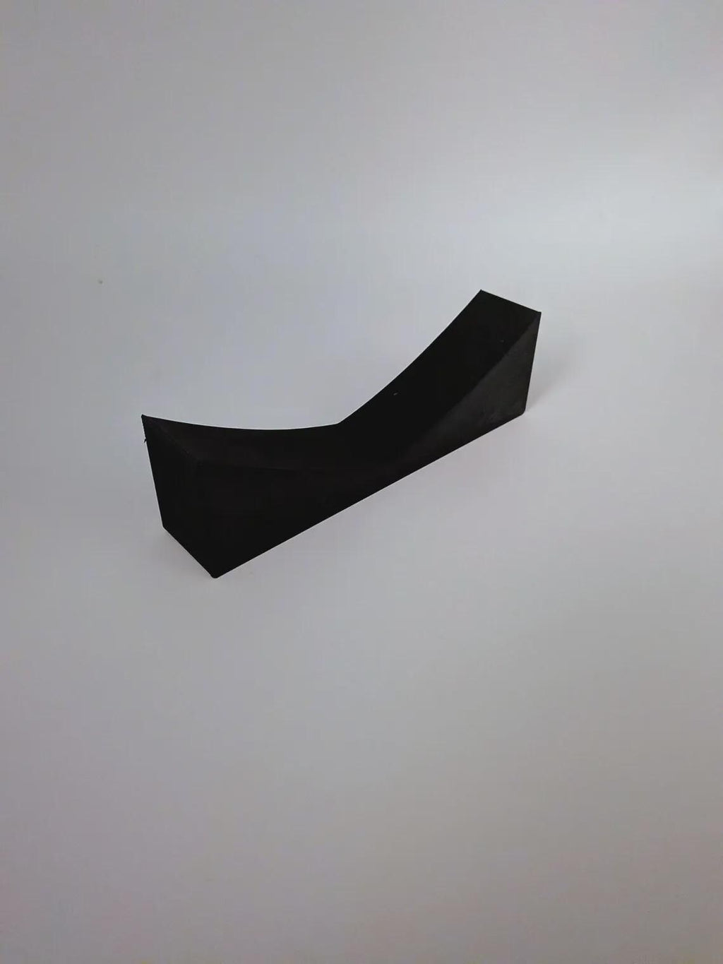 Staffa nera per lampada LED circolare, elemento di montaggio a parete