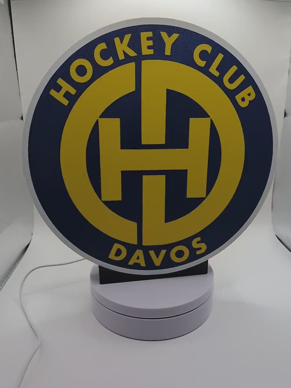 Lampada LED HC Davos – Lightbox Hockey