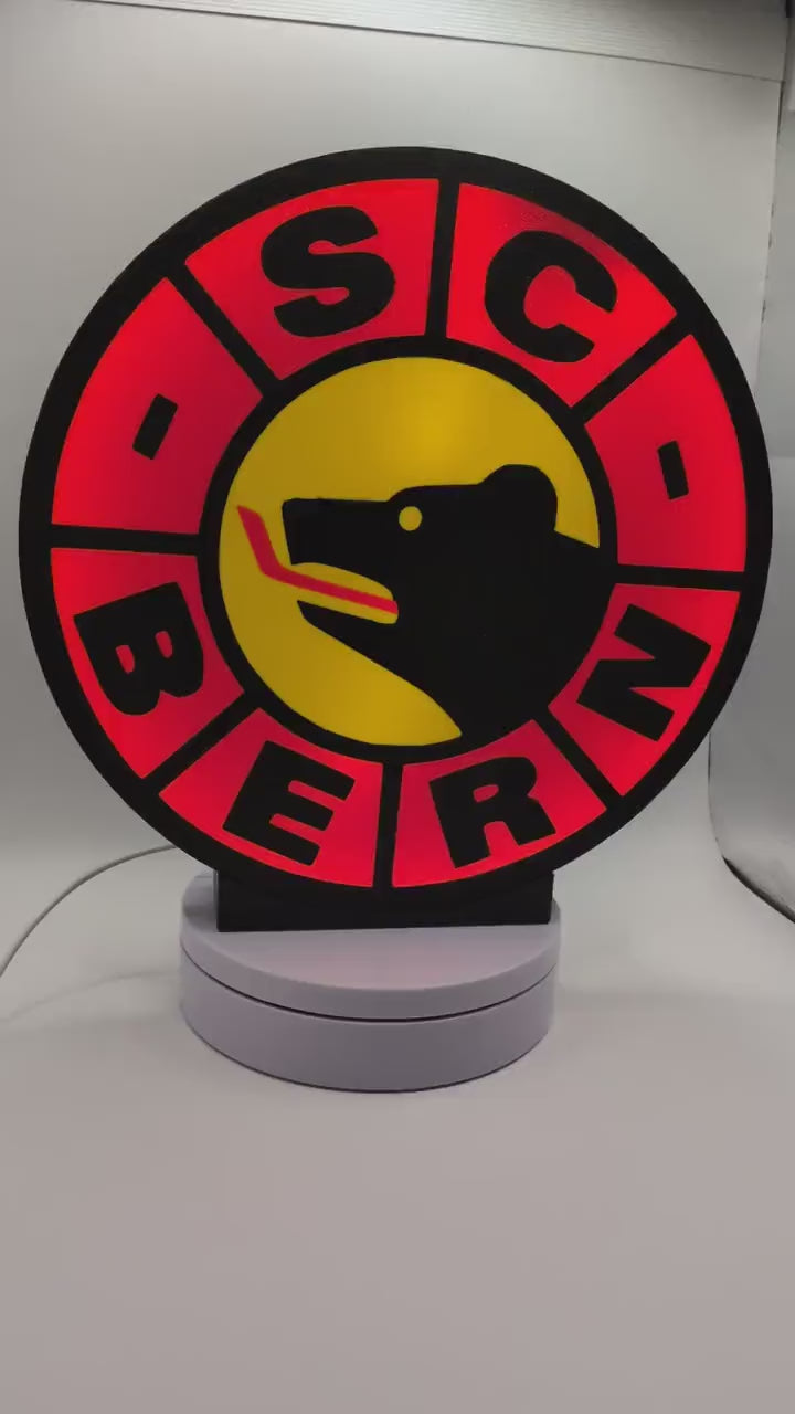Lampada LED SC Bern – Lightbox Hockey